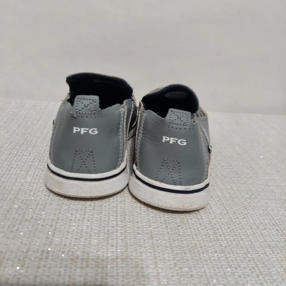 Columbia PFG Bahama Vent Slip On Shoes Youth Sz4 Gray Performance‎ Fishing Gear